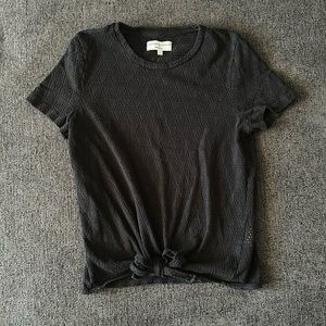 Madewell top semi see through